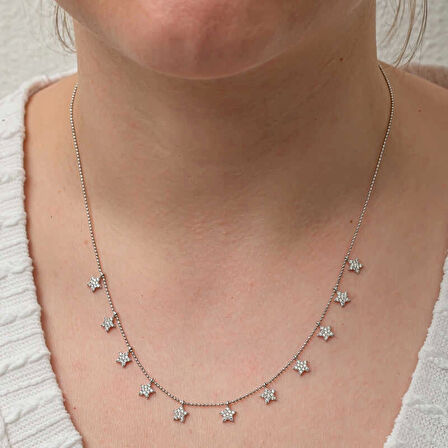 Supertrend Gümüş Yıldız Şans Kadın Kolye