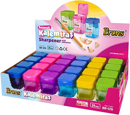 Supertrend Çift Supertrendkli Hazneli Kare Kalemtraş