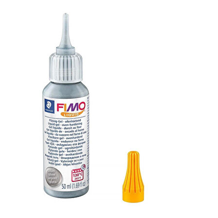 Supertrend Fimo Liquid Deco Gel (Sıvı Fimo-Yapıştırıcı) 50 ml. GÜMÜŞ