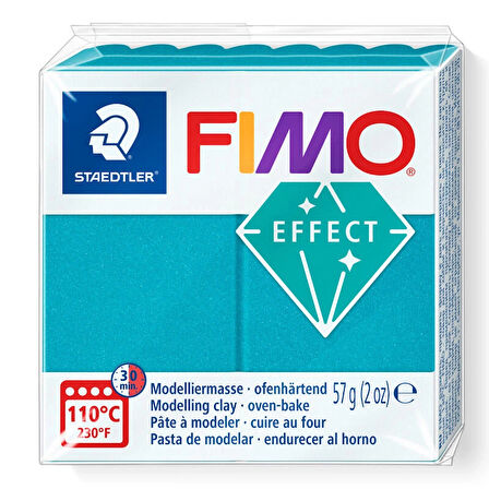 Supertrend Fimo Effect Polimer Kil T36 Metallic Turquoise