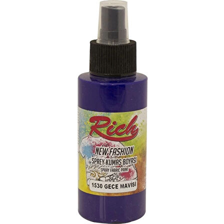 Supertrend New Fashion Sprey Kumaş Boyası 100 cc. 1530 GECE MAVİSİ