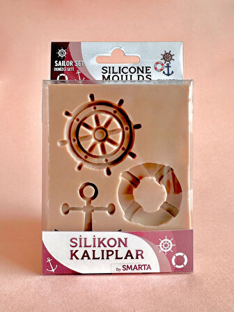 Supertrend Silicone Moulds Silikon Epoksi ve Polimer Kil Kalıbı SAILOR SET