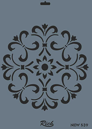 Supertrend Stencil Boyama Şablonu 25x35 cm. NEW-539