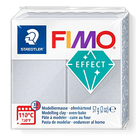 Supertrend Fimo Effect Polimer Kil 817 Sedefli Gümüş