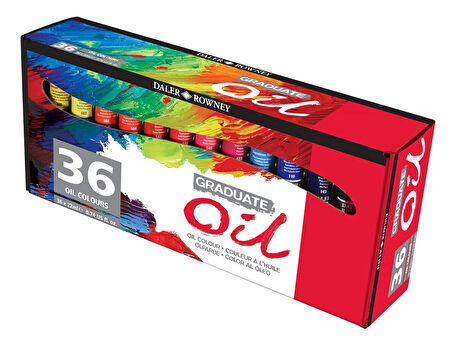 Supertrend Graduate Oil Yağlı Boya Seti 36 Renk x 22 ml.