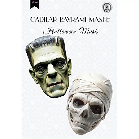 Halloween Maske Seti 2'li - No:3