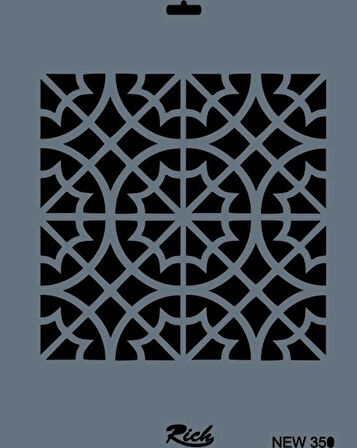 Supertrend Stencil Boyama Şablonu 25x35 cm. NEW-350