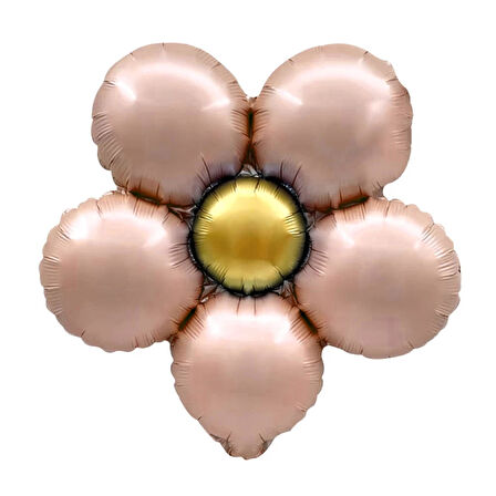 18" Retro Renk Papatya Folyo Balon