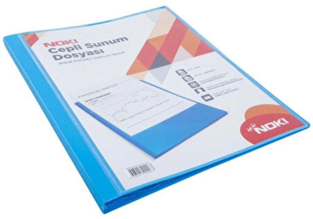 Supertrend Sunum Dosyası Önü Cepli 100'lü Mavi