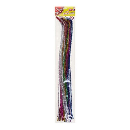 Bu-Bu Şönil Simli 50Cm 20'li (Bu-Bu-SON004)