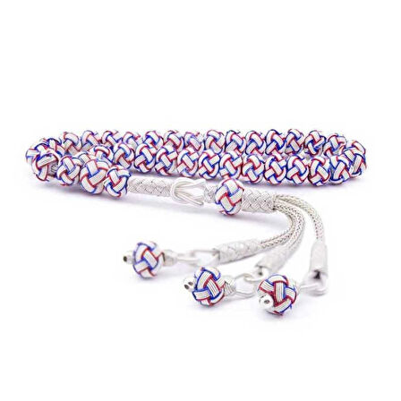 Supertrend Mavi Kırmızı Beyaz Gümüş Trabzon Kazaziye Tesbih