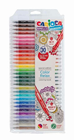 Supertrend Birello Jumbo+Standart Çift Uçlu Yıkanabilir Keçeli Boya 30 Renk