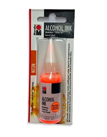 Supertrend Alcohol Ink Alkol Bazlı Mürekkep 20 ml. Neon Orange