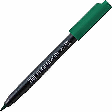 Supertrend Fudebiyori Brush Pen Fırça Uçlu Kalem 400 MARINE GREEN