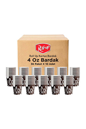 Supertrend 4oz Karton Bardak Türk Kahvesi ve Espresso 10 Adet x 36 Paket - Koli
