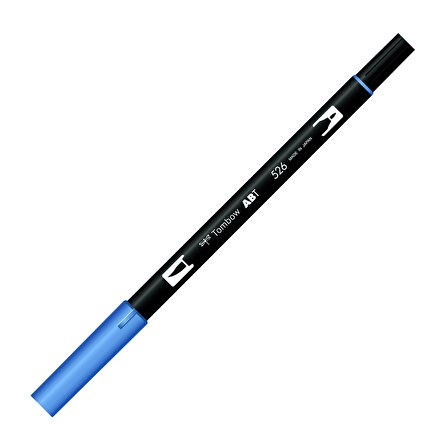 Supertrend Dual Brush Pen Grafik Çizim Kalemi 526 True Blue