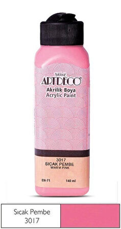 Supertrend Akrilik Boya 140 ml. 3017 SICAK PEMBE