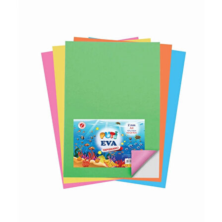 Supertrend A4 Yapışkanlı Eva 10 Renk