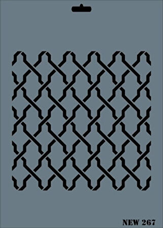 Supertrend Stencil Boyama Şablonu 25x35 cm. NEW-267