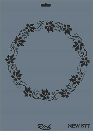 Supertrend Stencil Boyama Şablonu 25x35 cm. NEW-577