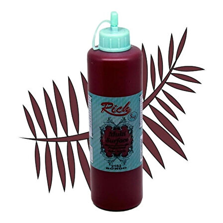 Supertrend Multi Surface Her Yüzey İçin Akrilik Boya 500 cc. 2162 BORDO