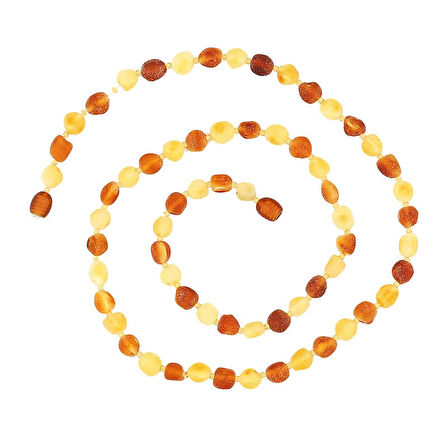 Supertrend Yetişkin Damla Kehribar Kolye