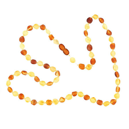 Supertrend Yetişkin Damla Kehribar Kolye