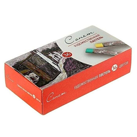 St.Petersburg Sonnet Soft Pastel Seti 36 Renk