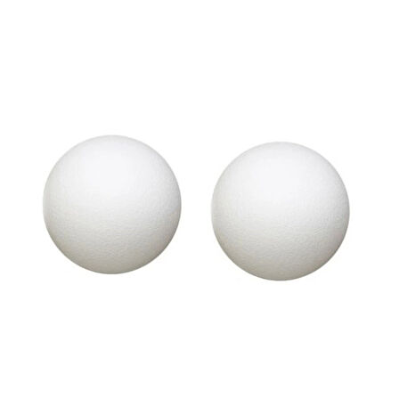 Strafor Köpük Top 12 cm. 2 Adet