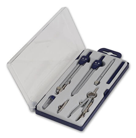 Supertrend Trilinli Profesyonel Metal Pergel Seti