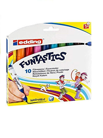 Supertrend E-14 Funtastics Jumbo Keçeli Kalem 10 Renk