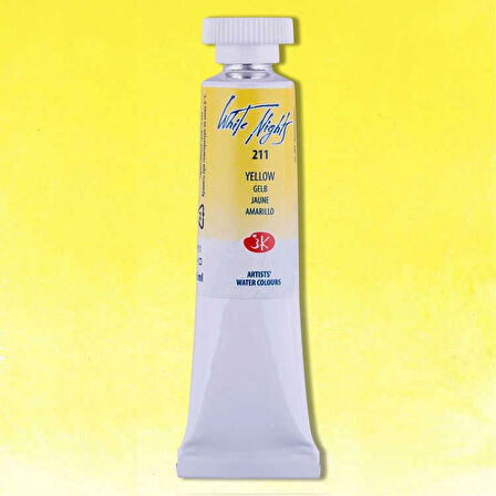 Supertrend White Nights Tüp Sulu Boya 10 ml. 211 Yellow
