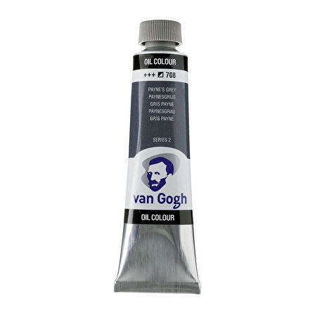 Supertrend Van Gogh Yağlı Boya 40 ml. 708 Payne's Grey