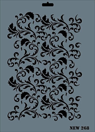 Supertrend Stencil Boyama Şablonu 25x35 cm. NEW-268