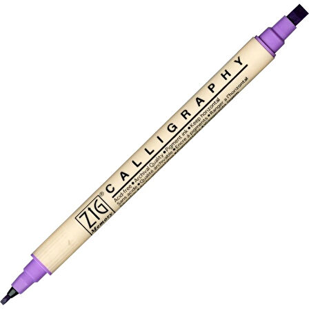 Supertrend Calligraphy Çift Uçlu Kaligrafi Kalemi 2 mm. + 5 mm. 081 Hyacinth