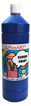 Supertrend School Paint Tempera Boya 1000 ml. PSP-2211 K.MAVİ
