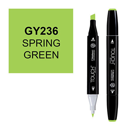 Touch Twin Marker Çizim Kalemi GY236 Spring Green