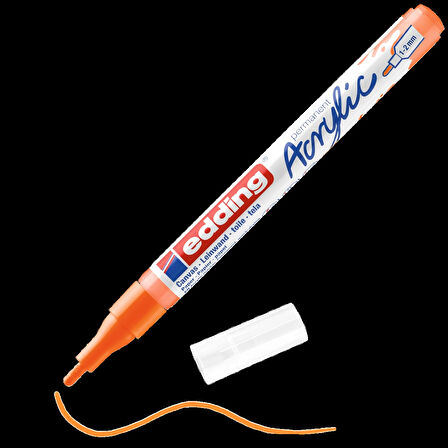 Supertrend 5300 Akrilik Boyama Markörü 1-2 mm FOSFORLU TURUNCU