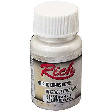 Supertrend Metalik Kumaş Boyası 50 cc. 3120 İNCİ