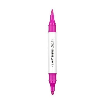Supertrend Supertrend Acrylic Duo Marker Çift Uçlu Su Bazlı Boyama Markörü No:46 Fuşya