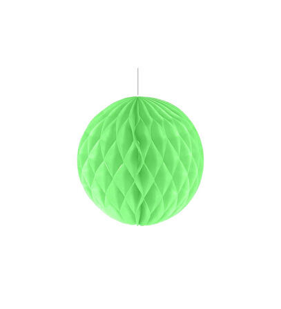 Fıstık Yeşili Petek Kağıt Süs