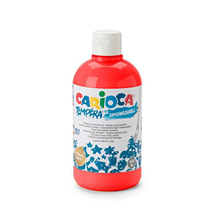 Supertrend Tempera Yıkanabilir Poster Boya 500 ml. KIRMIZI