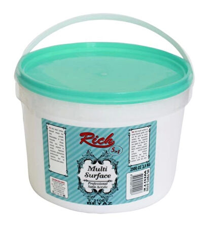 Supertrend Multi Surface Her Yüzey İçin Akrilik Boya 2500 ml. 2100 BEYAZ