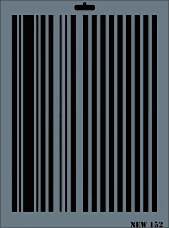 Supertrend Stencil Boyama Şablonu 25x35 cm. NEW-152