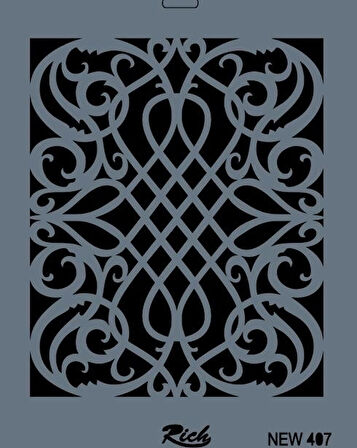 Supertrend Stencil Boyama Şablonu 25x35 cm. NEW-407