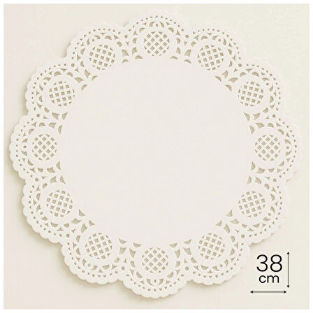 Supertrend Dantel Kağıt 38cm 100 Adet