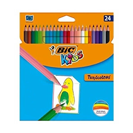 Supertrend Tropicolor Kuru Boya 24 Renk Karton Kutu (9375183)