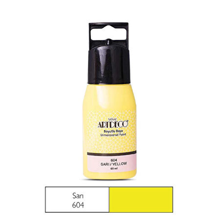 Supertrend Boyutlu Boya 60 ml. 604 SARI