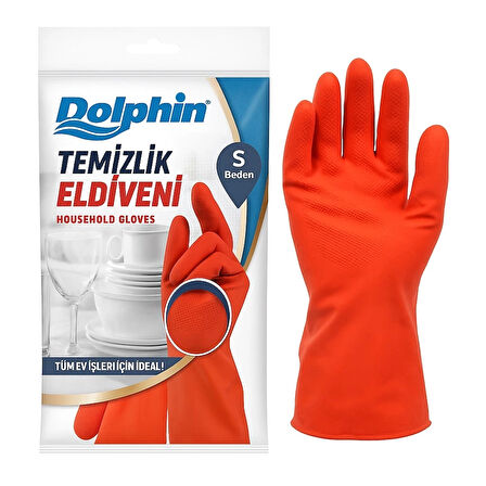 Supertrend Temizlik Eldiveni Kırmızı S 1 Çift