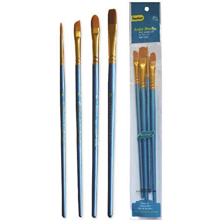 Keep Smile 4'lü Karma Fırça Seti